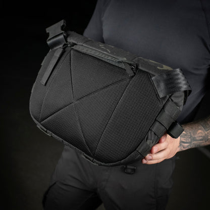 M-Tac Messenger Bag Elite Hex Black