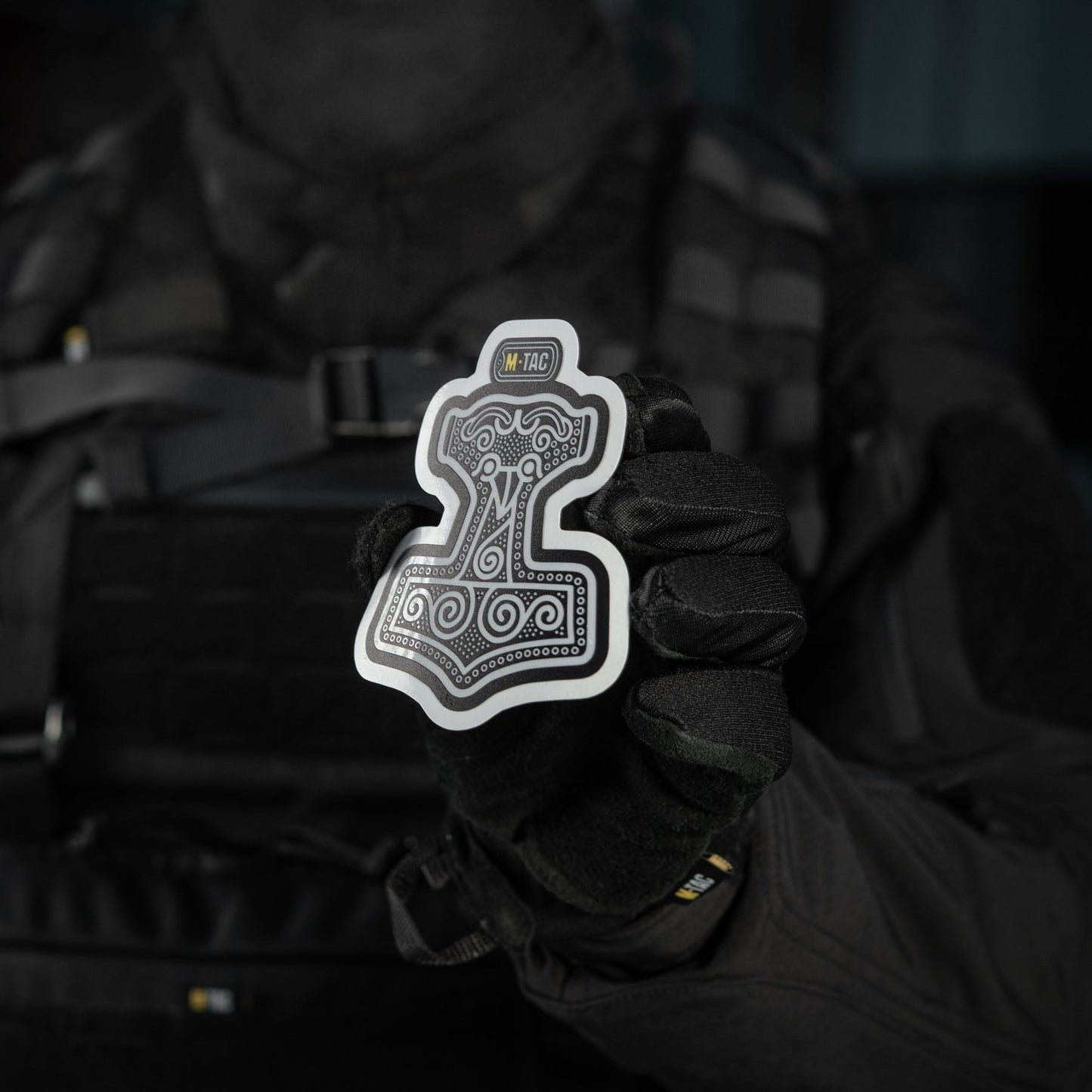 M-Tac Sticker Mjölnir Reflective Large