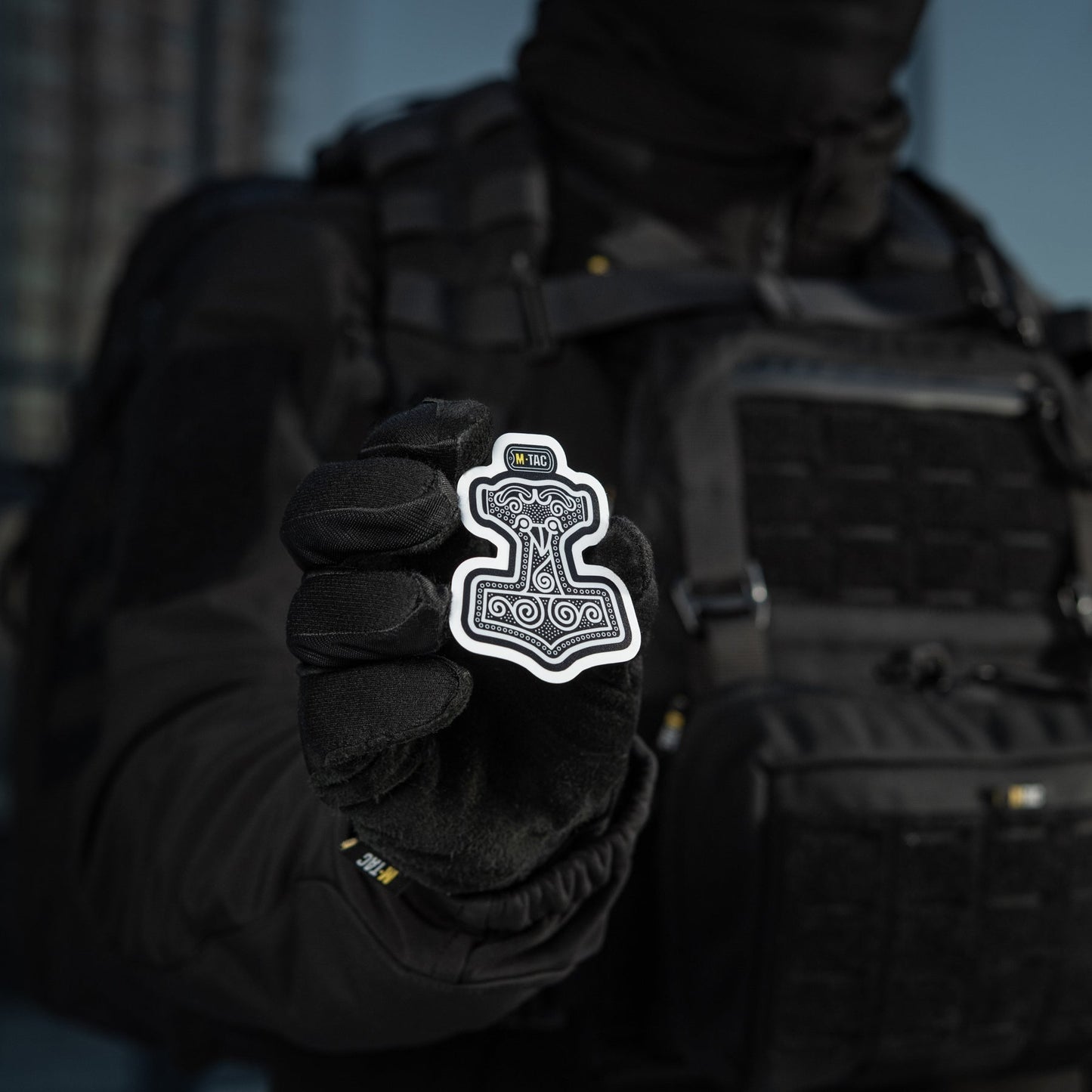 M-Tac Sticker Mjölnir Reflective Large
