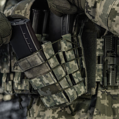 M-Tac Double AR/AK Mag Pouch with Flap