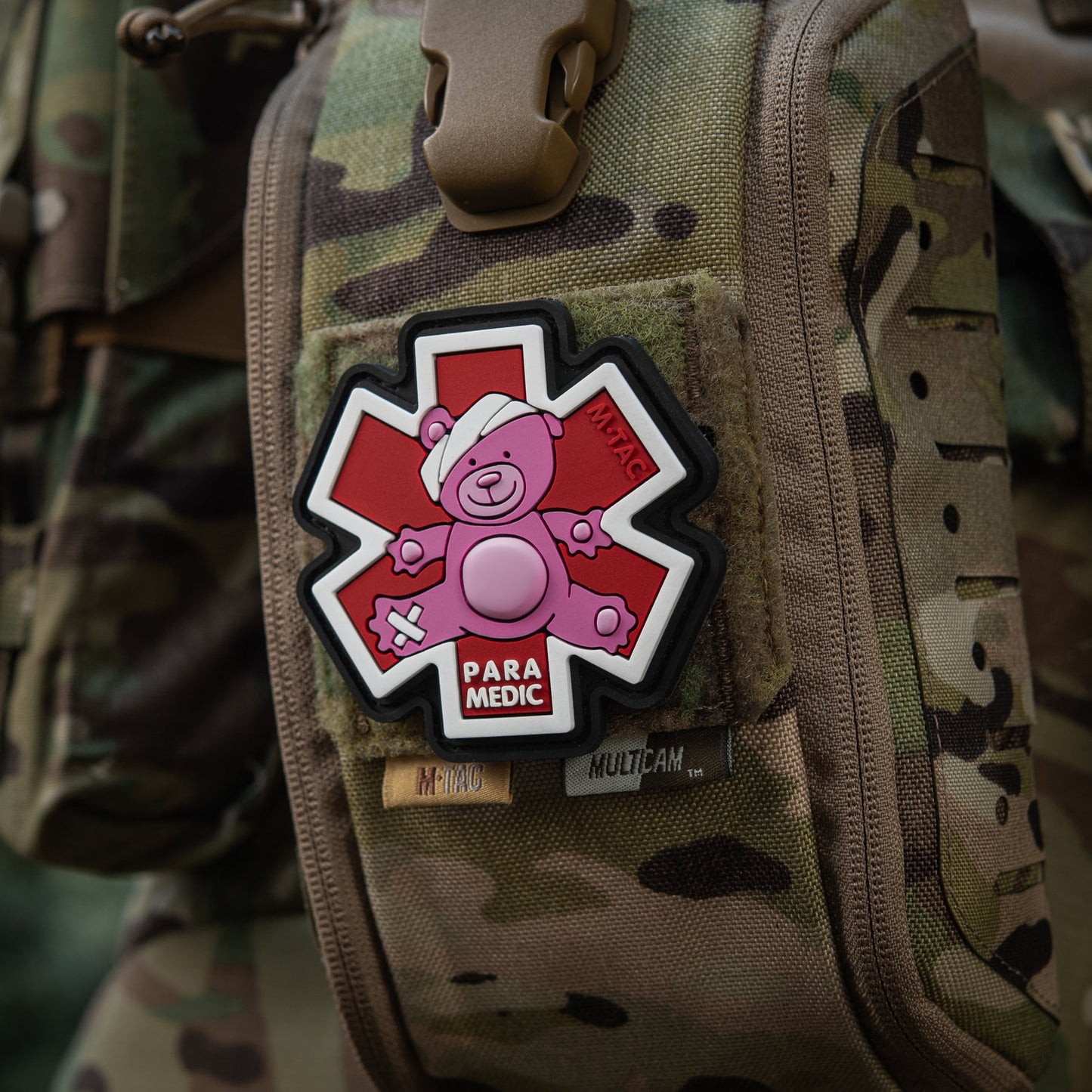 M-Tac Patch Paramedic Bear Embroidery