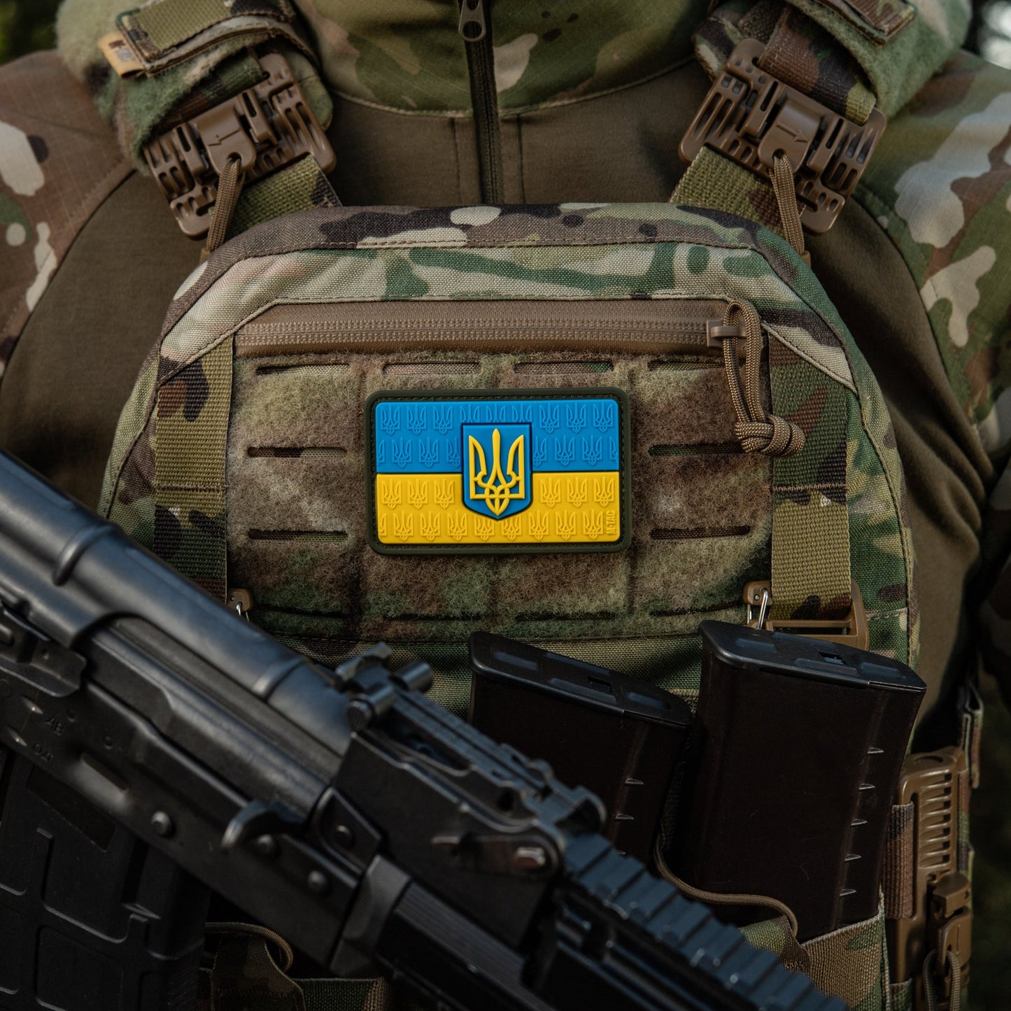 M-Tac Patch Ukraine Flag Embossed PVC