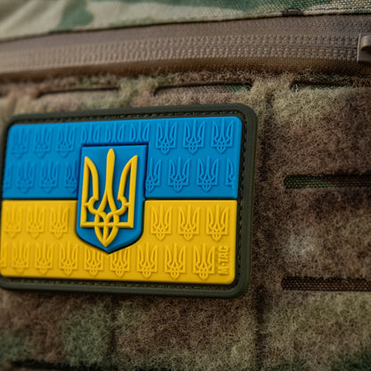M-Tac Patch Ukraine Flag Embossed PVC