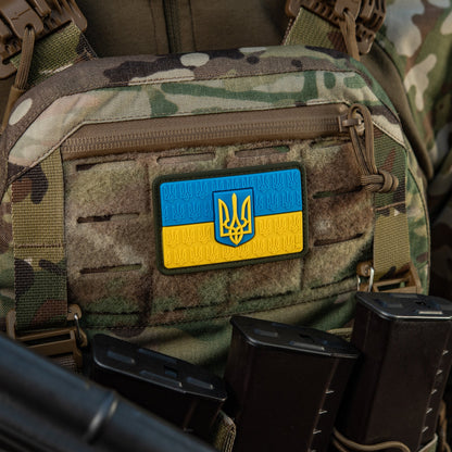 M-Tac Patch Ukraine Flag Embossed PVC