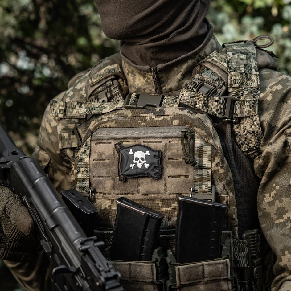 M-Tac Morale Patch Jolly Roger Pirate Flag