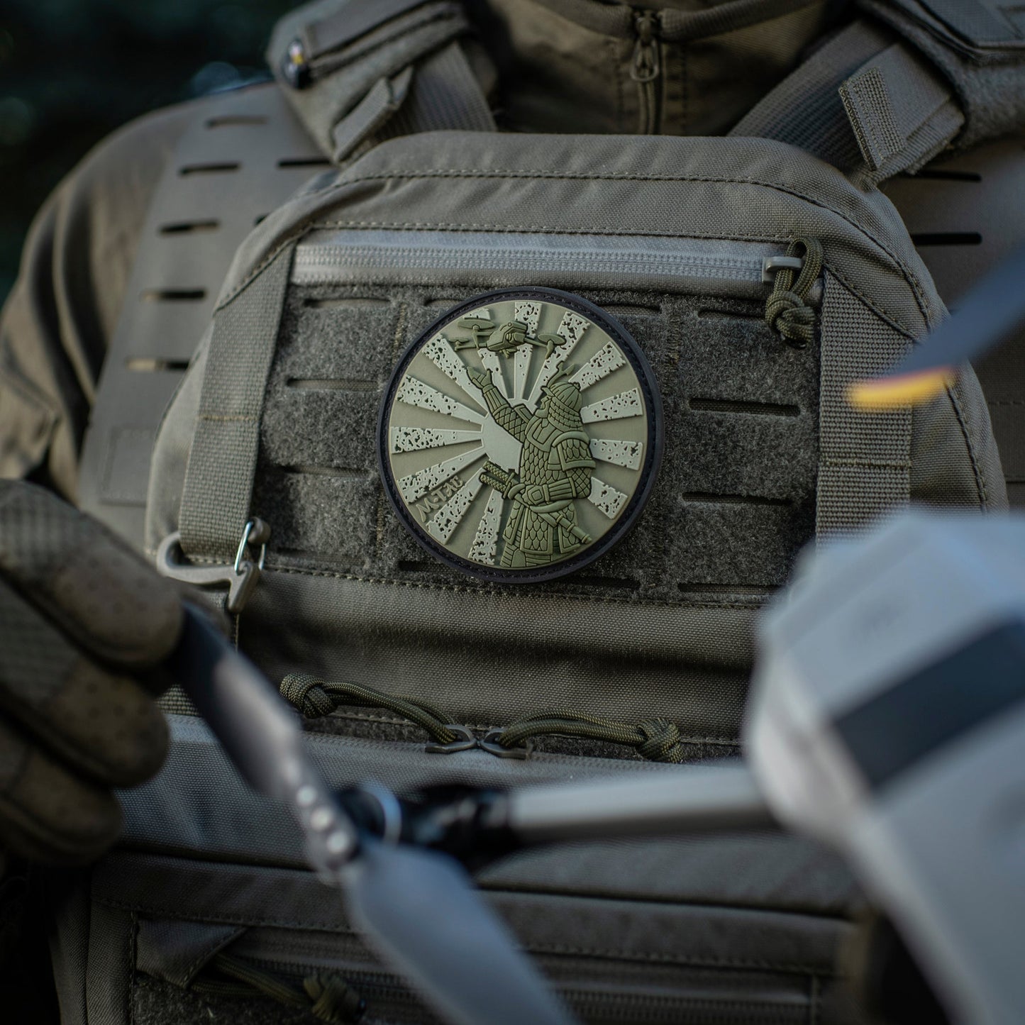 M-Tac Patch Samurai’s Path Embroidery
