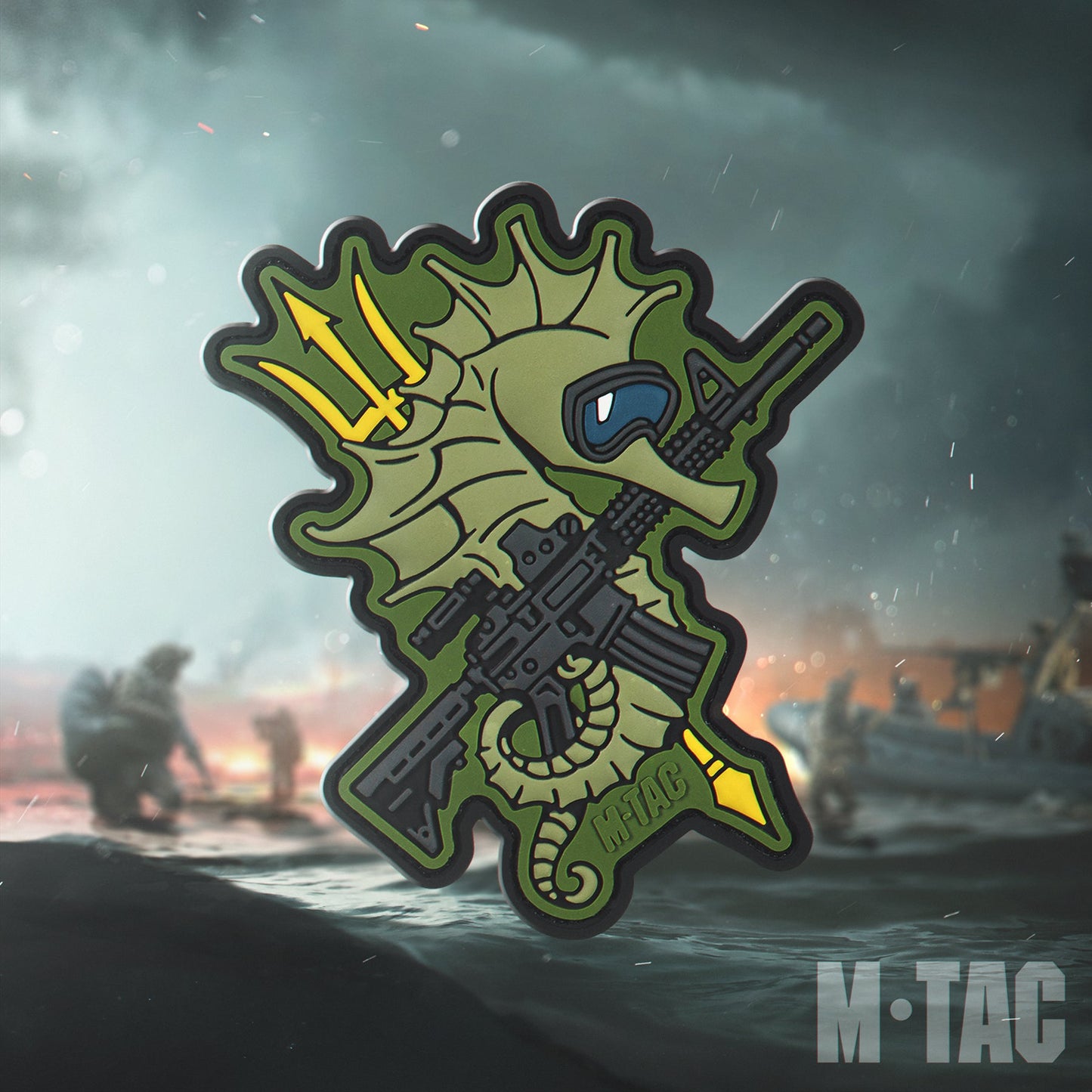 M-Tac Patch Seahorse PVC