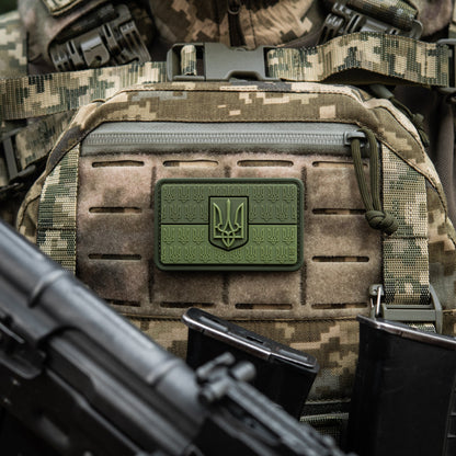 M-Tac Patch Ukraine Flag Embossed PVC