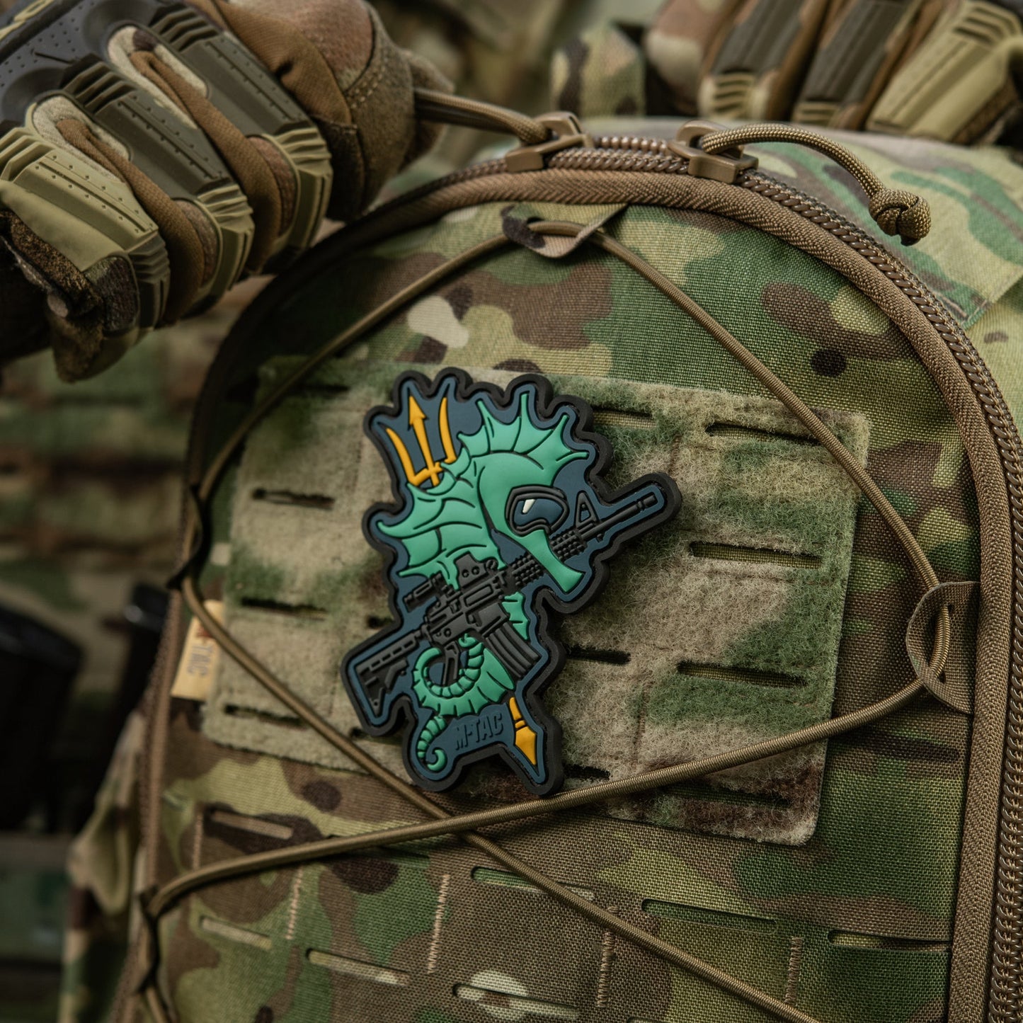 M-Tac Patch Seahorse PVC