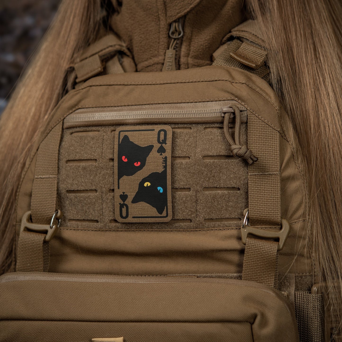M-Tac Patch Queen of Spades Ornament