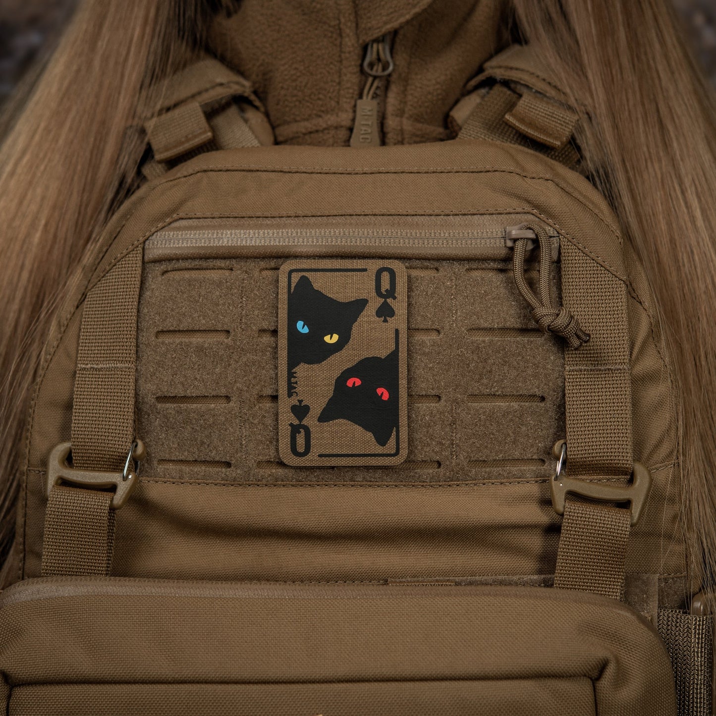 M-Tac Patch Queen of Spades Ornament