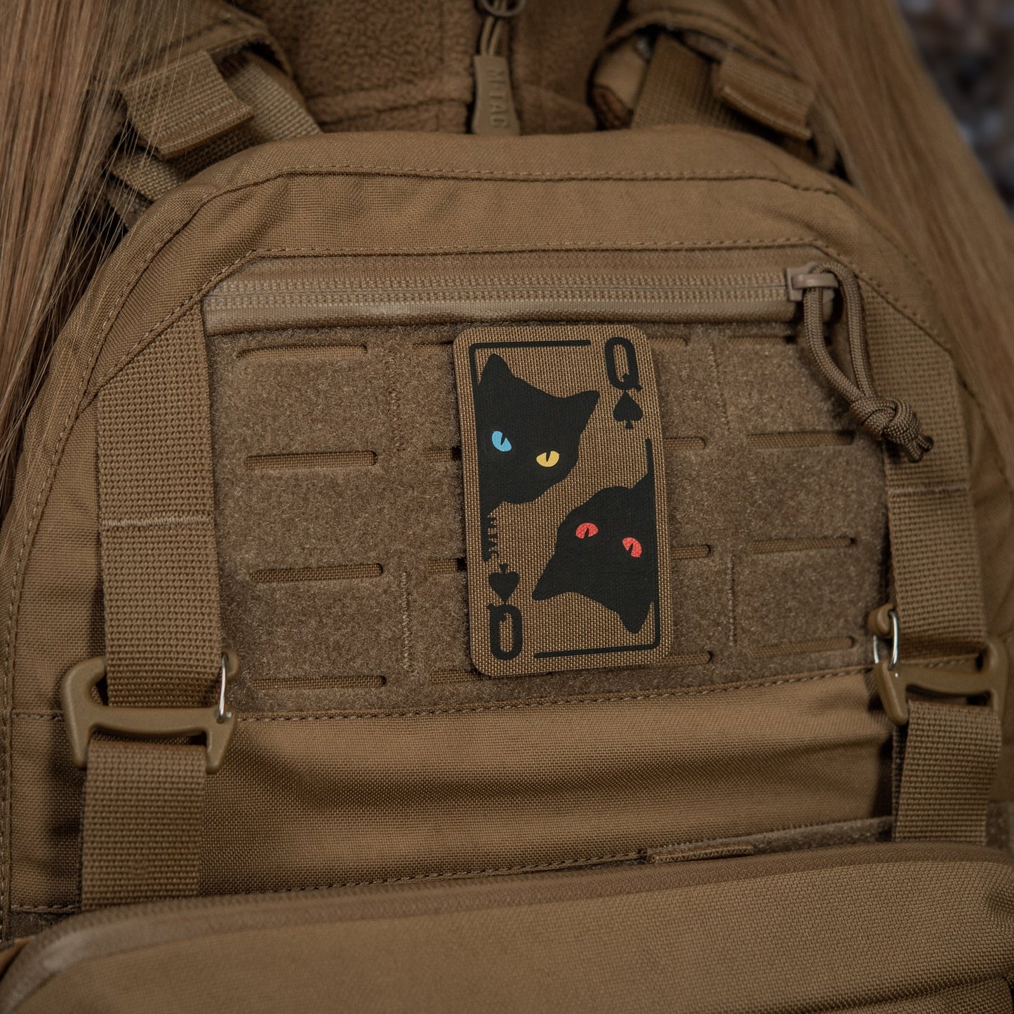 M-Tac Patch Queen of Spades Ornament