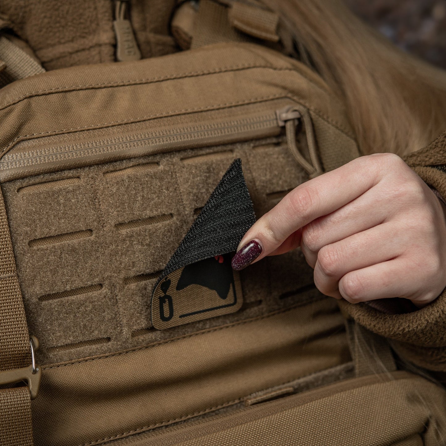M-Tac Patch Queen of Spades Ornament