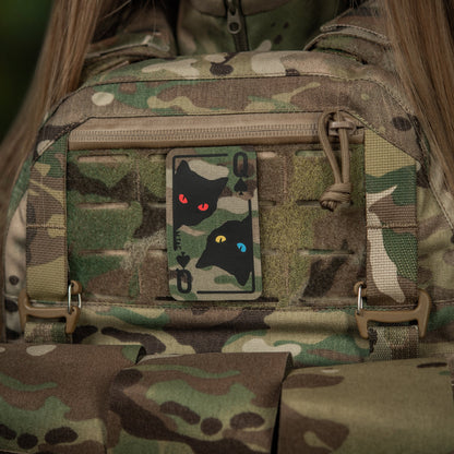 M-Tac Patch Queen of Spades Ornament