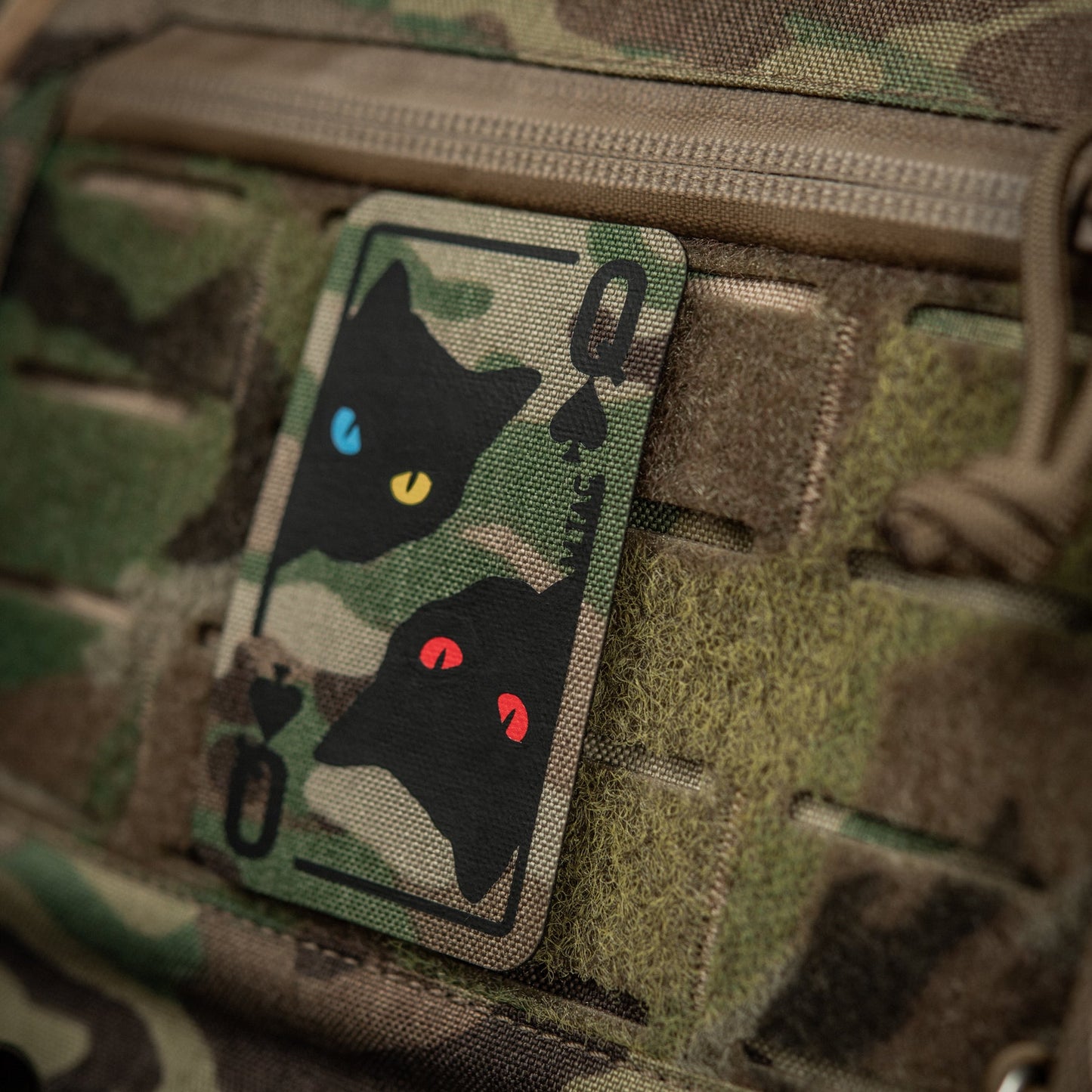M-Tac Patch Queen of Spades Ornament