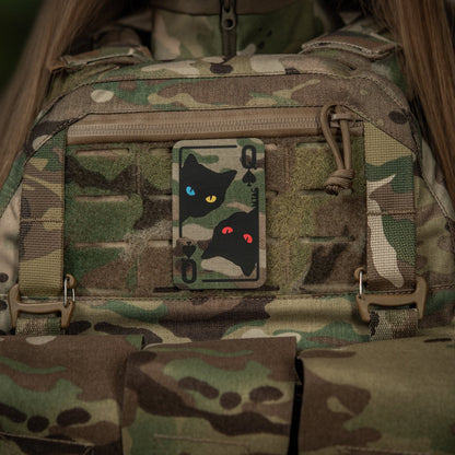 M-Tac Patch Queen of Spades Ornament