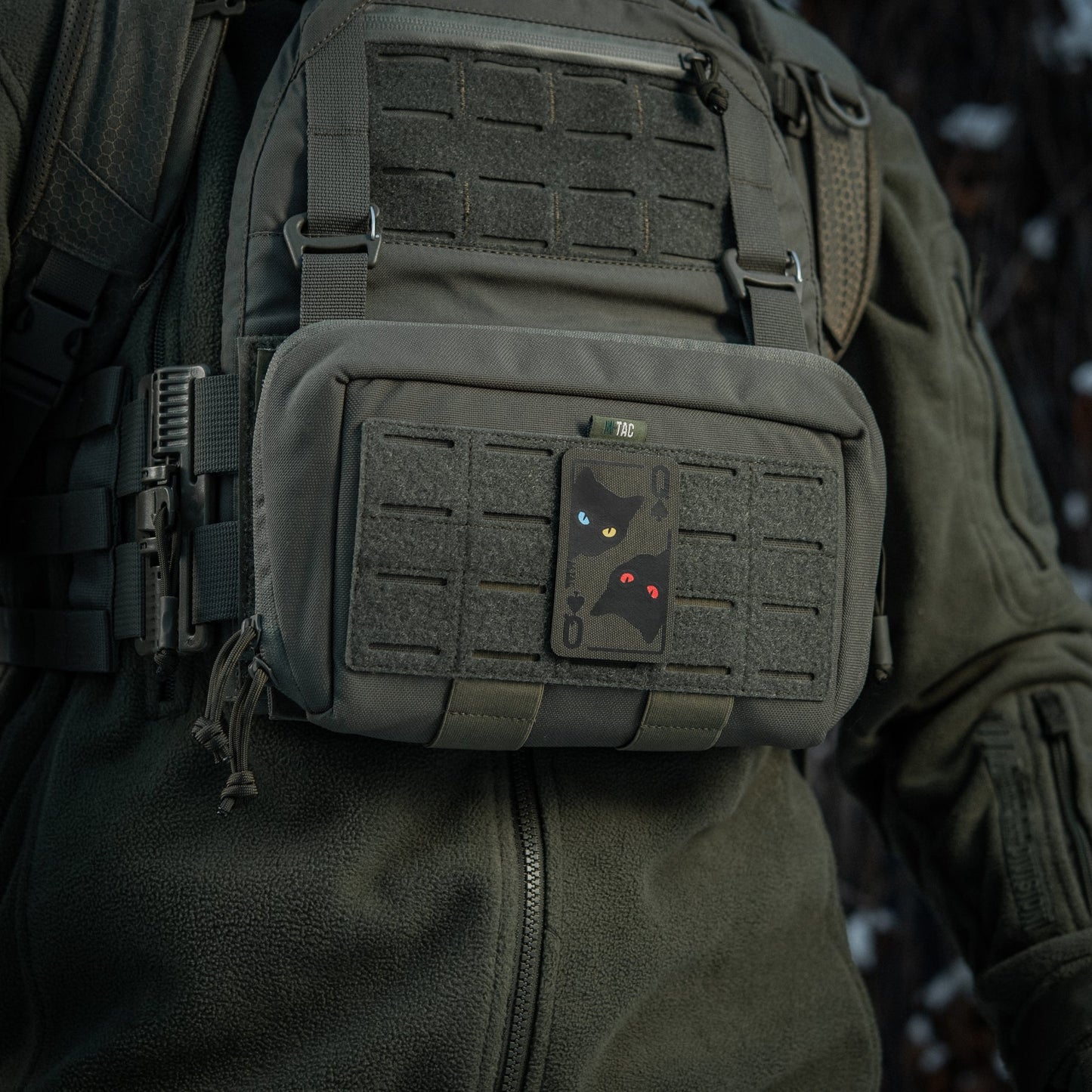 M-Tac Patch Queen of Spades Ornament