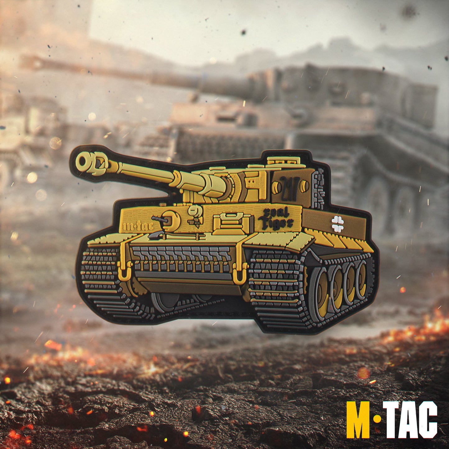 M-Tac Patch Real Tiger
