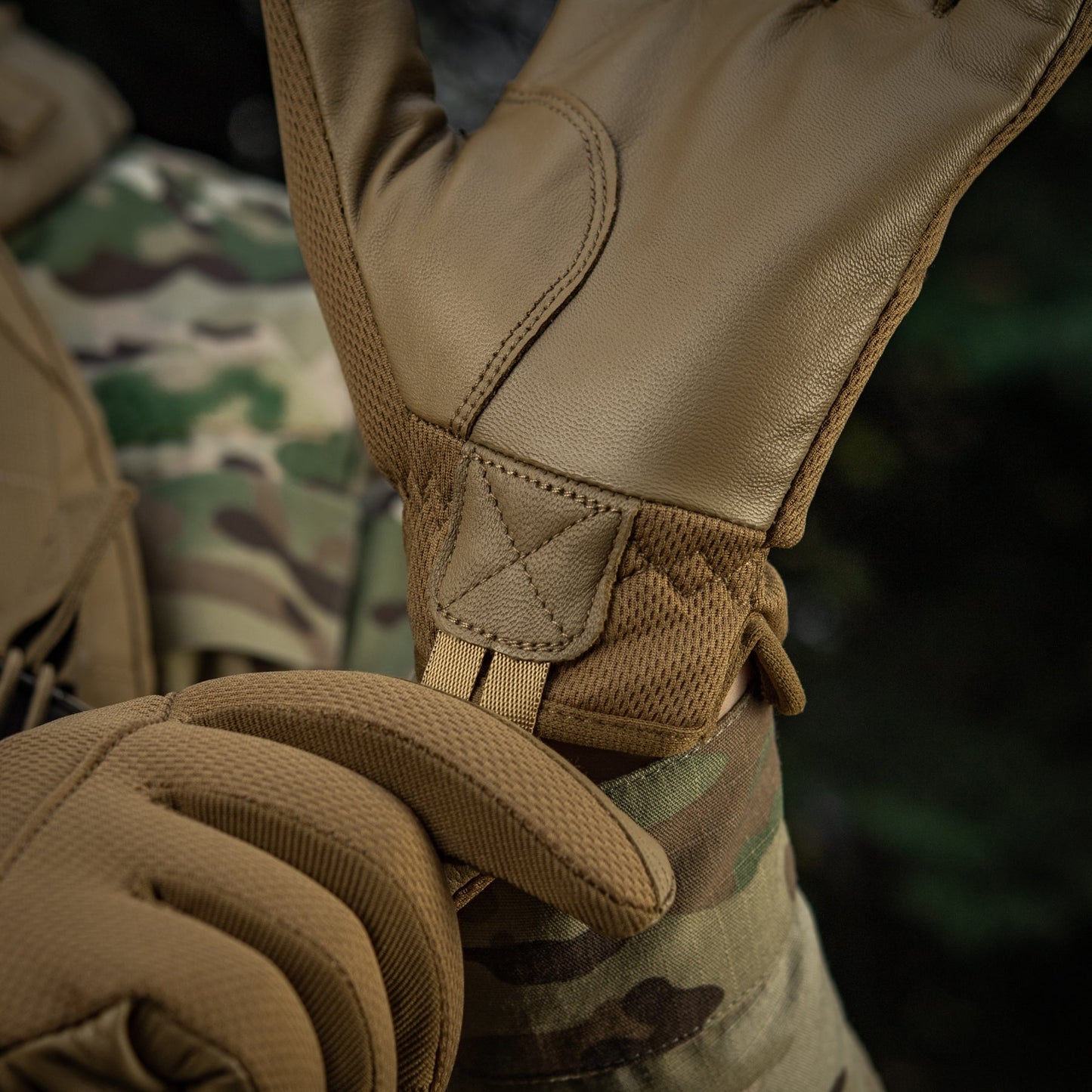 M-Tac Scout Tactical Mk.2 Leather Gloves