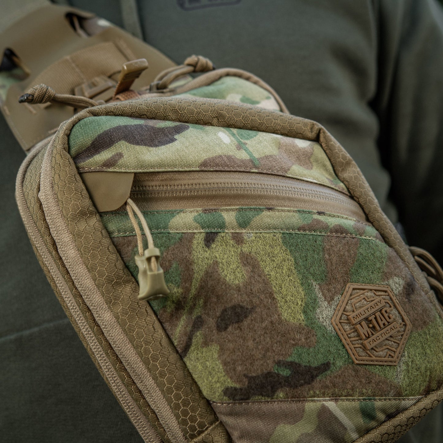M-Tac Sling Pistol Bag with Loop Panel Elite
