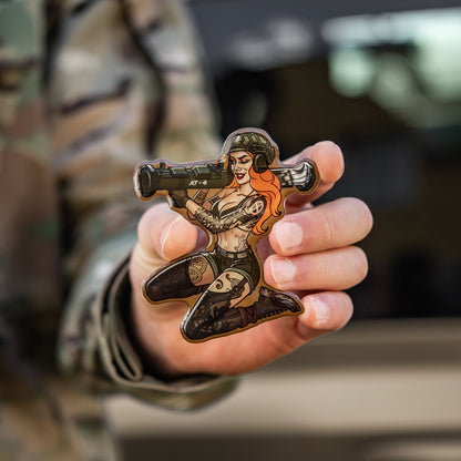 M-Tac Morale Sticker Tactical Girl