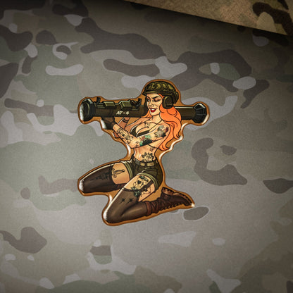 M-Tac Morale Sticker Tactical Girl