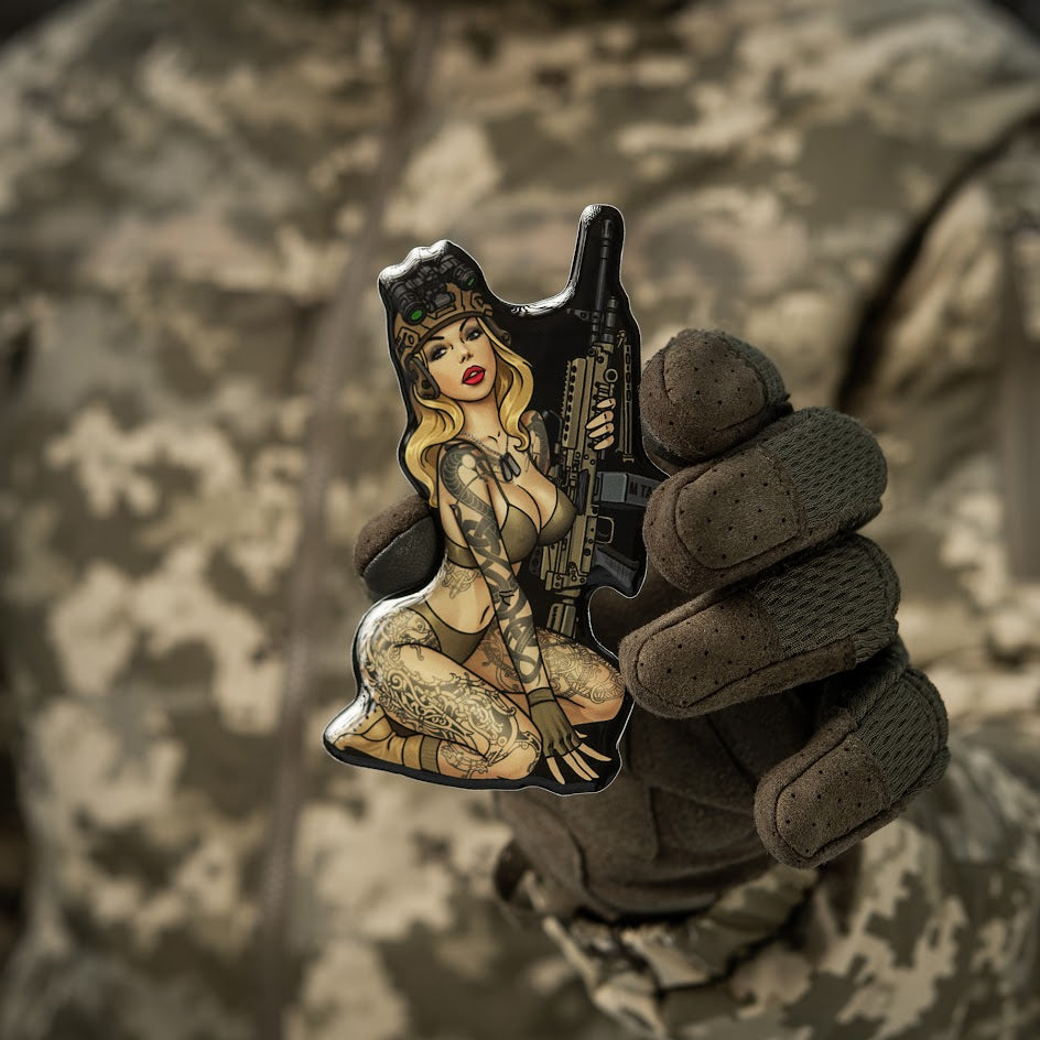 M-Tac Morale Sticker Tactical Girl