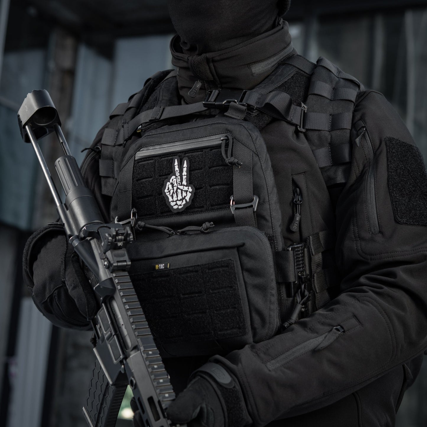 M-Tac GITD Patch Victory Hand (Embroidered)