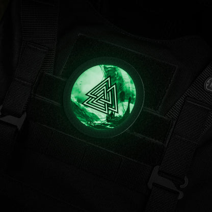 M-Tac Patch Walknut/Drakkar Round (3 inches)