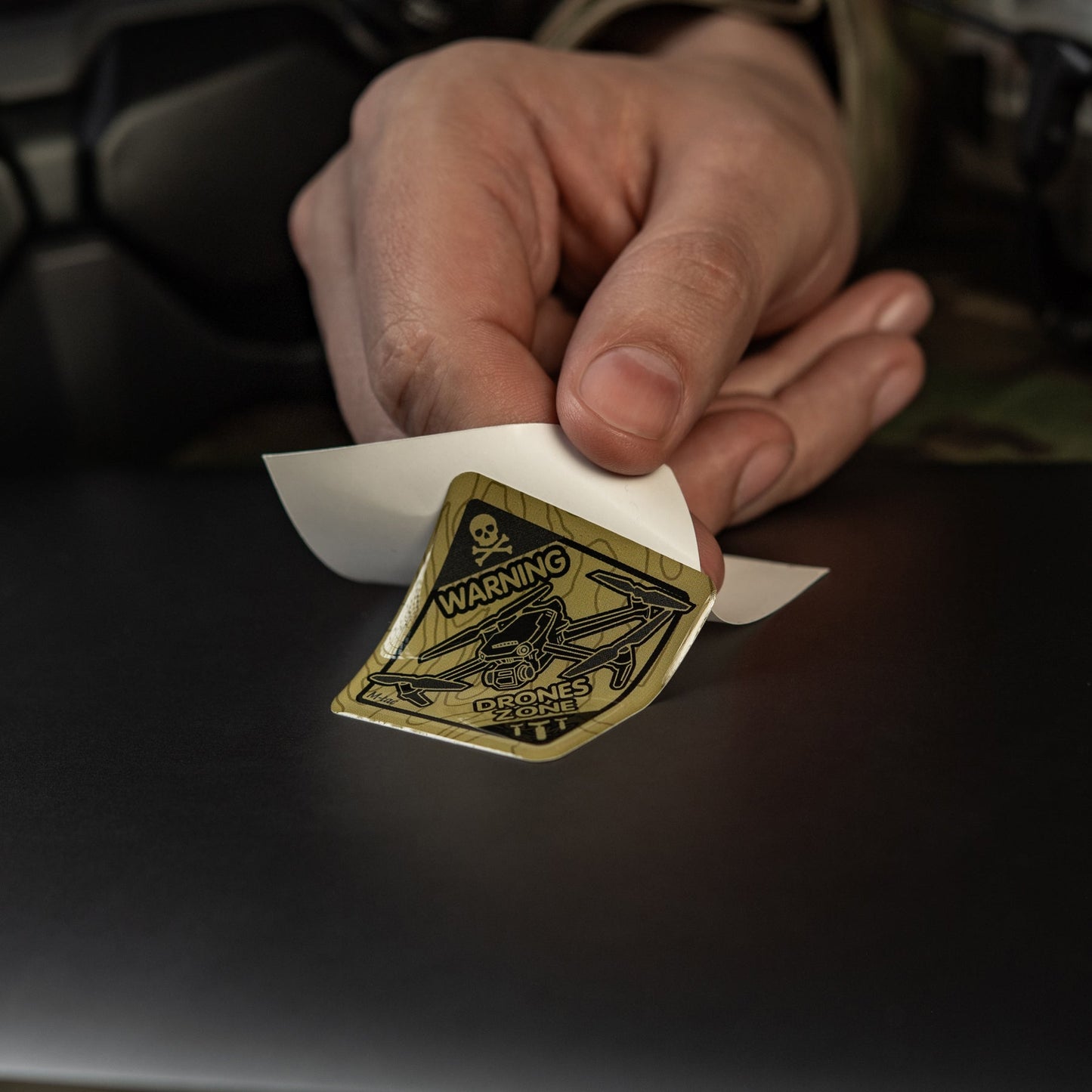 M-Tac Embossed Sticker Drones Zone