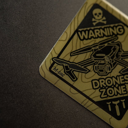 M-Tac Embossed Sticker Drones Zone