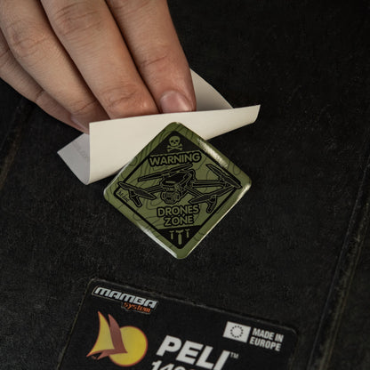 M-Tac Embossed Sticker Drones Zone