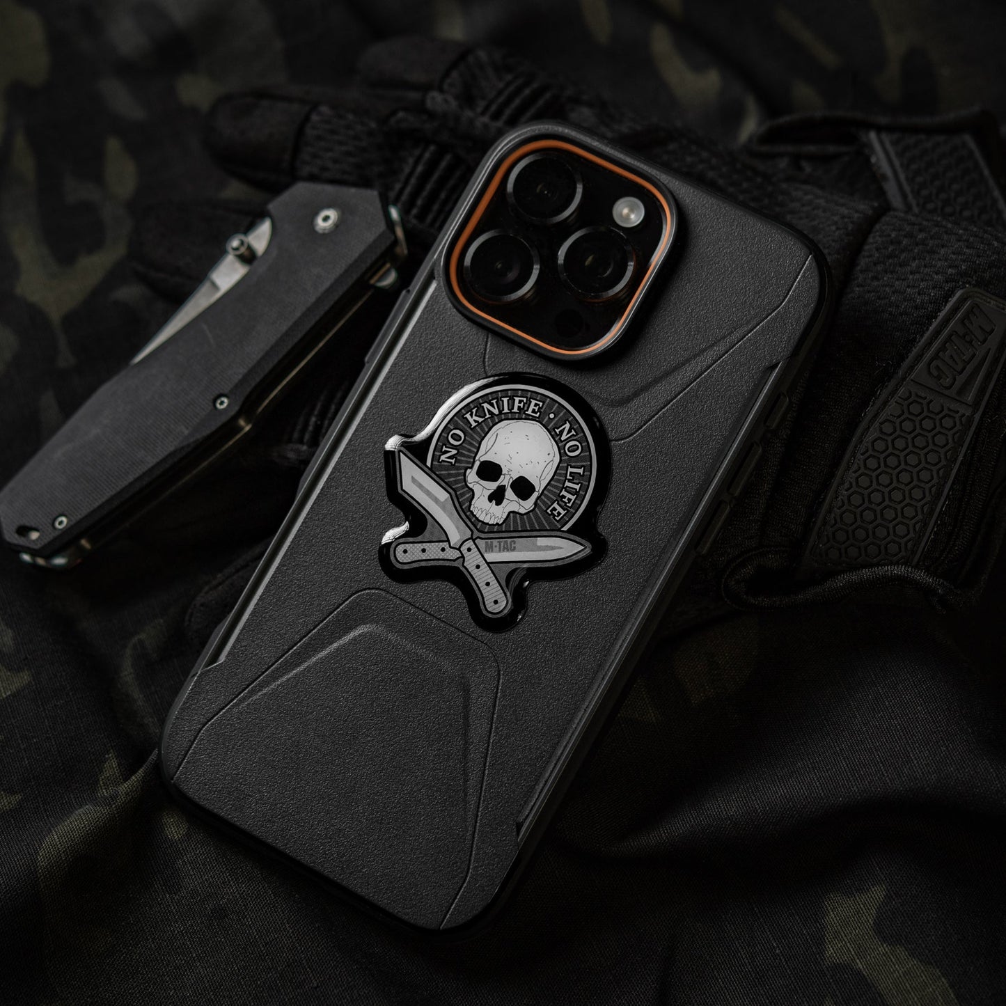 M-Tac Sticker No Knife No Life