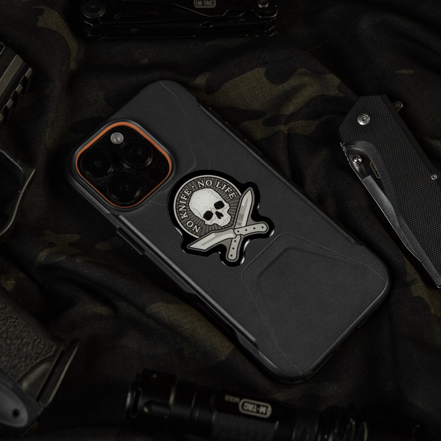 M-Tac Sticker No Knife No Life