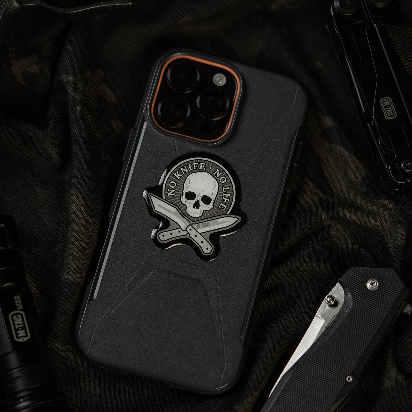 M-Tac Sticker No Knife No Life