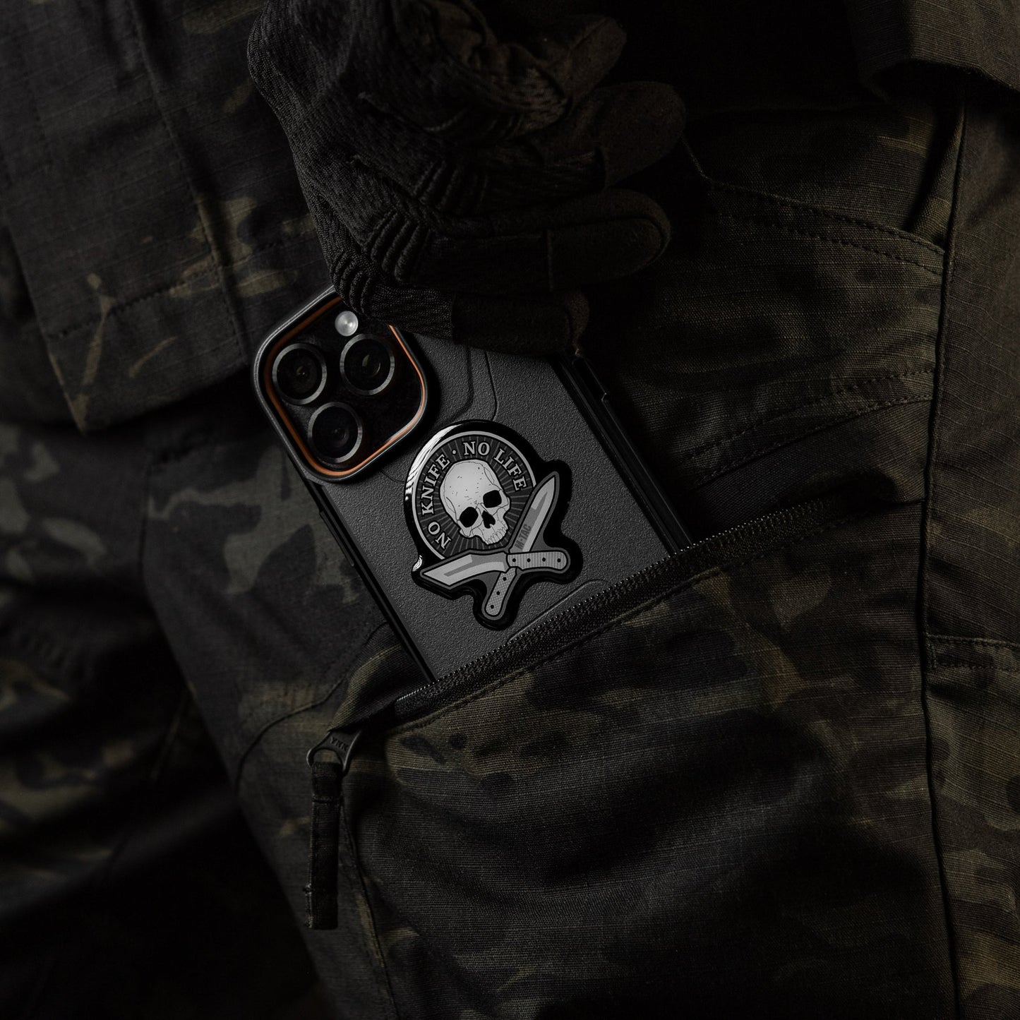M-Tac Sticker No Knife No Life