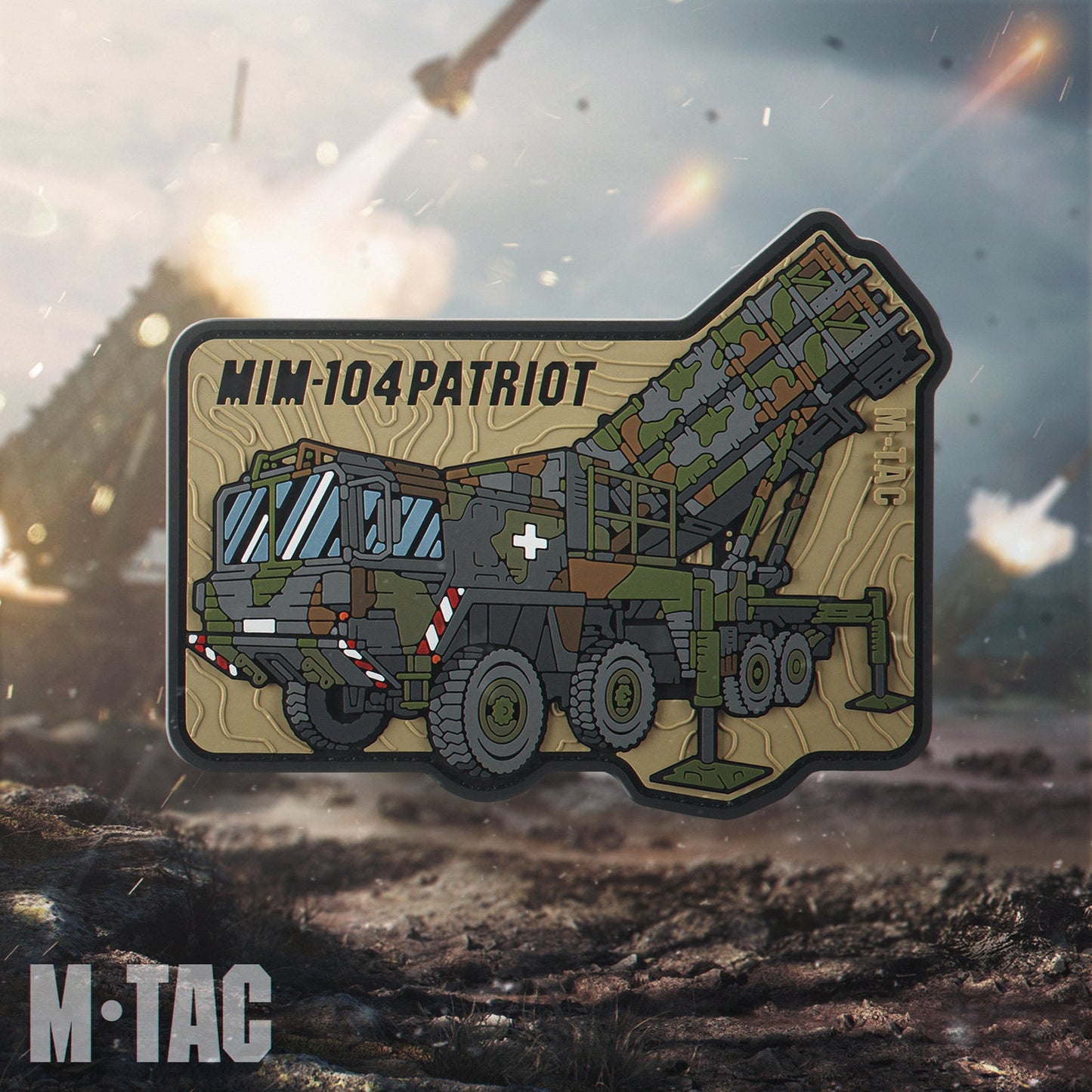 M-Tac Patch MIM-104 Patriot PVC