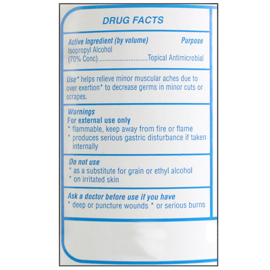 Isopropyl Alcohol, 70%, 32 oz. - 1 Each