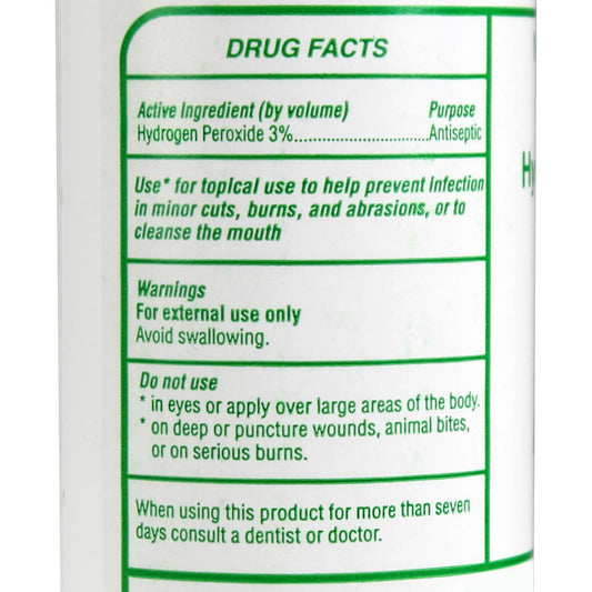 Hydrogen Peroxide 3%, 4 oz. - 1 each