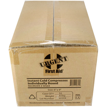 6" x 9" Instant Cold Compress, Boxed - 32 per case