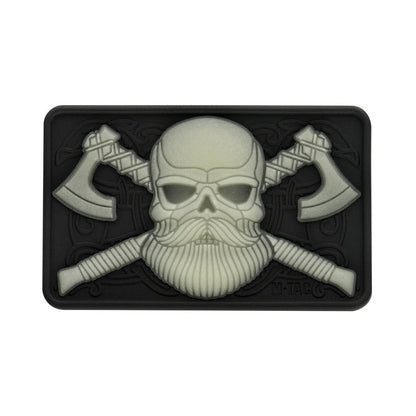 M-Tac Bearded Skull with Axes 3D PVC