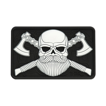 M-Tac Bearded Skull with Axes 3D PVC