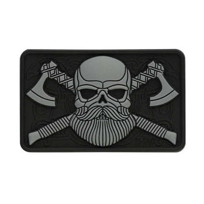M-Tac Bearded Skull with Axes 3D PVC