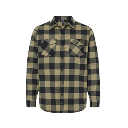 CCB Olive Flannel Shirt