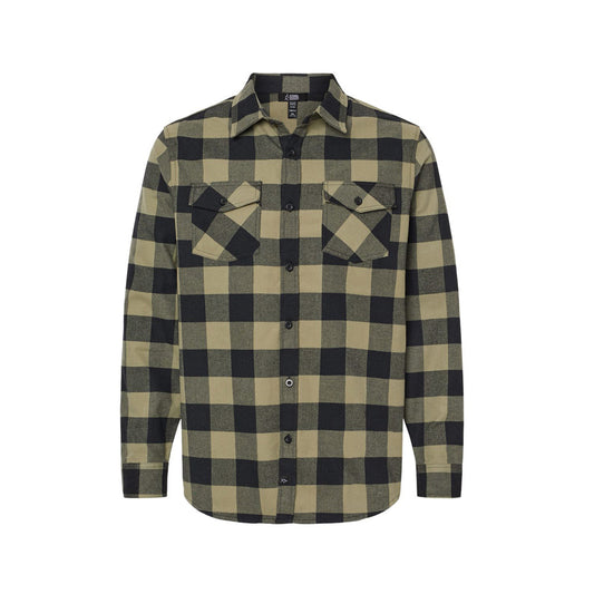 CCB Olive Flannel Shirt
