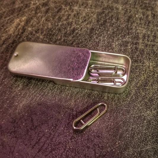 Low Profile Multifunction Paperclips - 4 Pack
