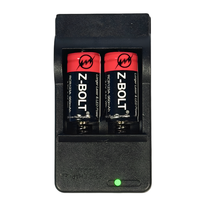 RCR123A Rechargeable Batteries & Charger