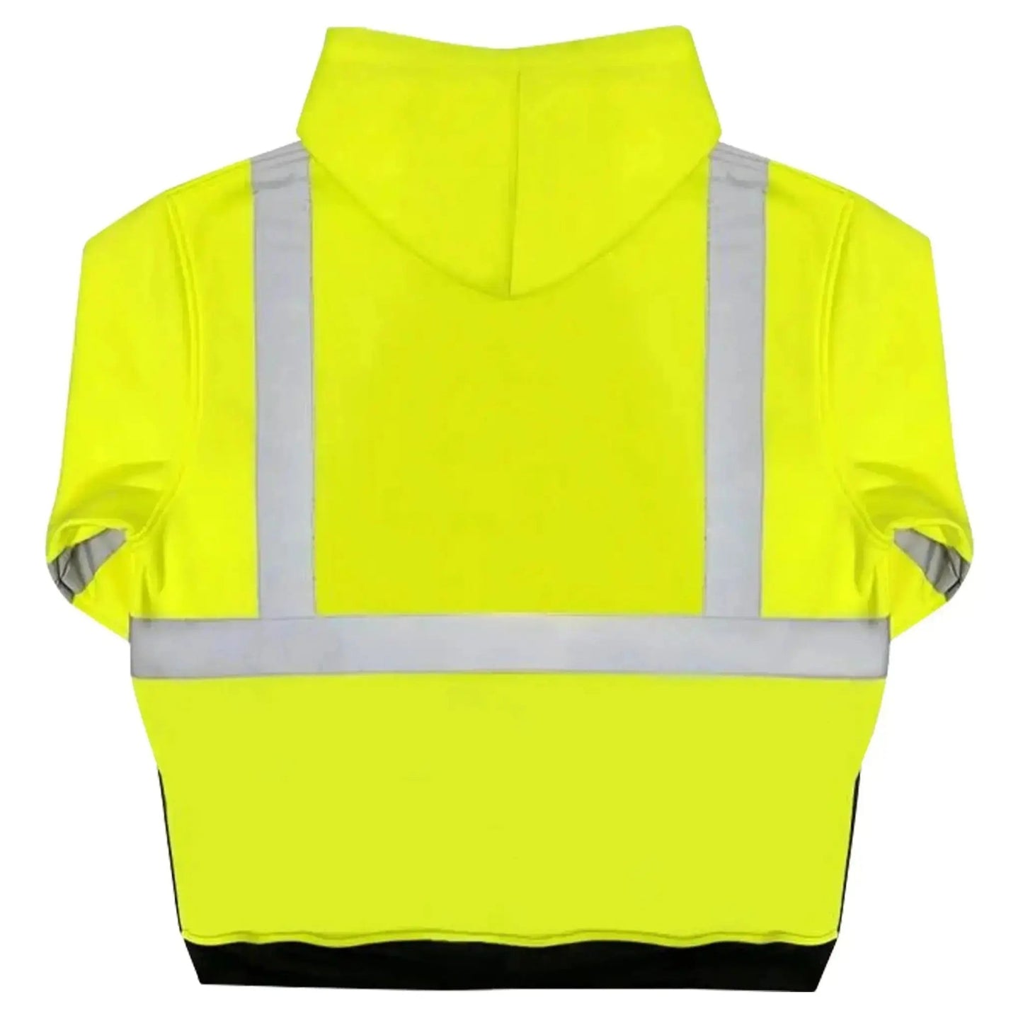 Safety Main 05LWJYB Lightweight Jacket, Class 3, Hi-Vis Yellow with Black Bottom, Pack of 3