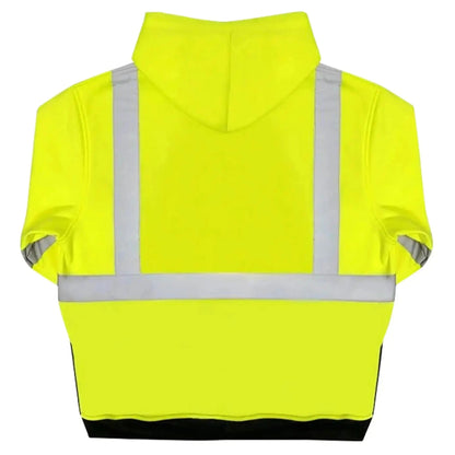 Safety Main 05LWJYB Lightweight Jacket, Class 3, Hi-Vis Yellow with Black Bottom, Pack of 3