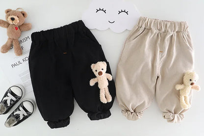 Baby Clothes Suit Autumn Boys Clothing Children Tracksuits Kid Cartoon bear Top Pants 2Pcs/Set 0-5years Casual Costume Kids Set